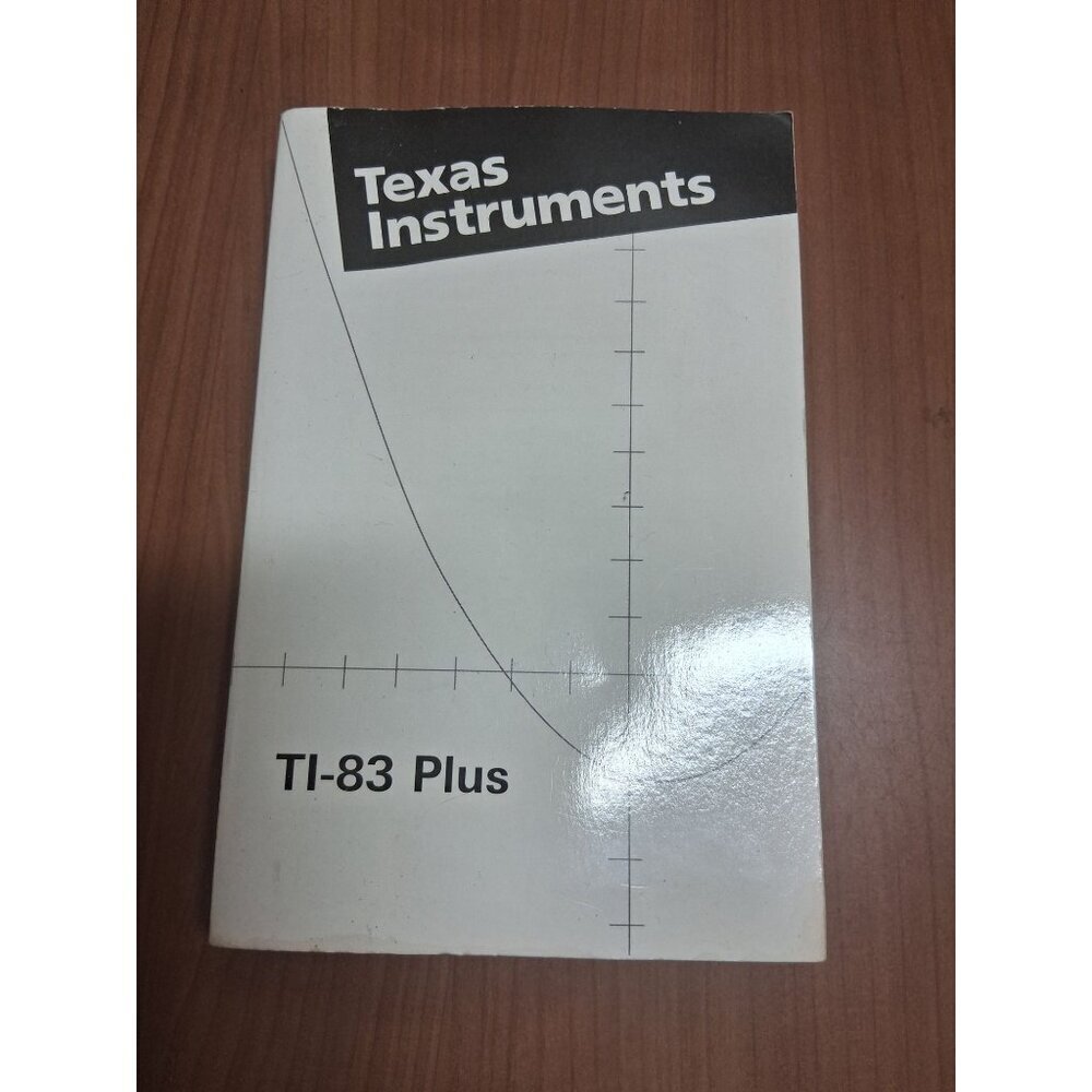 VTG Texas Instruments Guidebook TI-83 Plus Graphing Calculator Manual Book 1999